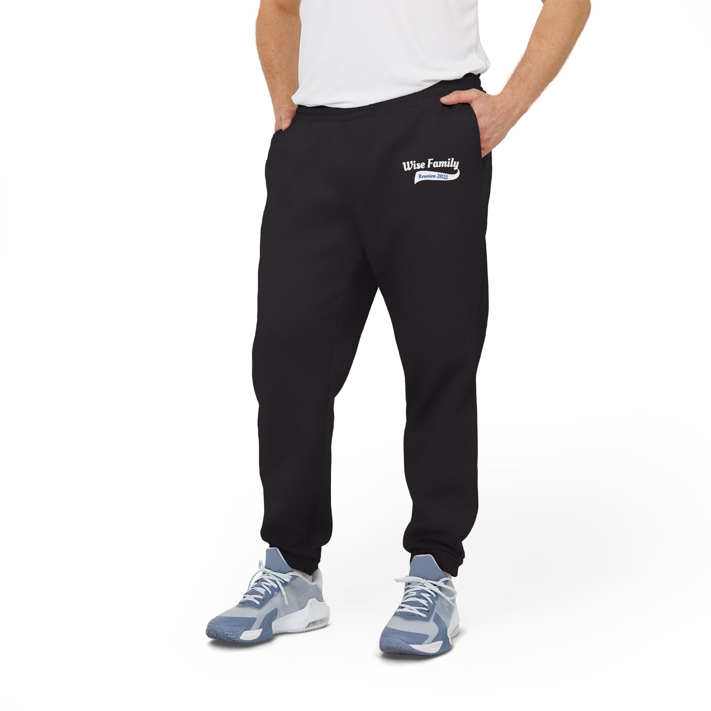'Wise Family' Comfortable Unisex Fleece Joggers