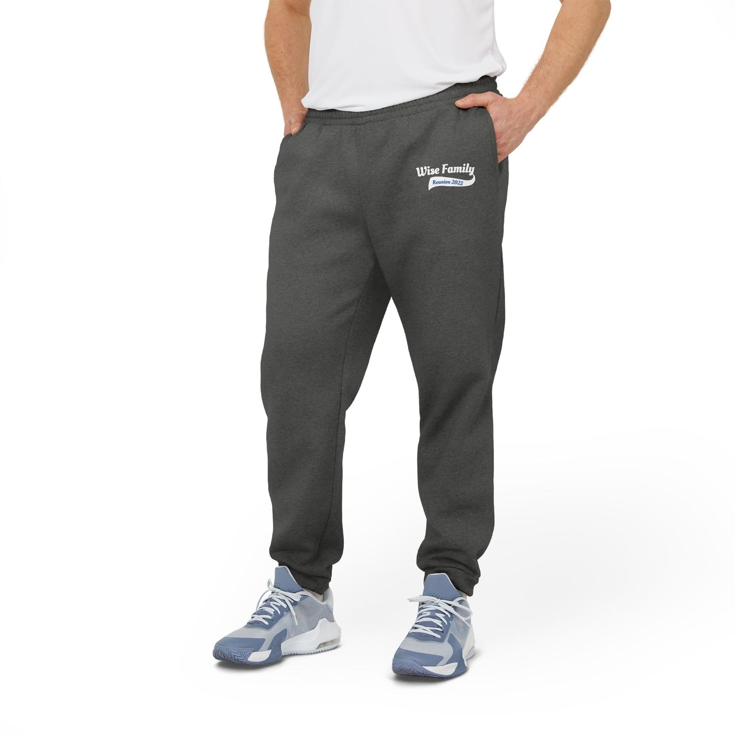 'Wise Family' Comfortable Unisex Fleece Joggers